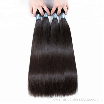 High Quality Cuticle Straight Human Hair Extensions For White Women